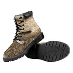 Labrador Retriever And Puppy Print Work Boots