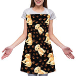 Labrador Retriever Puppy Pattern Print Adjustable Apron