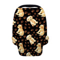 Labrador Retriever Puppy Pattern Print Baby Seat Cover