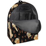 Labrador Retriever Puppy Pattern Print Backpack