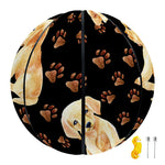 Labrador Retriever Puppy Pattern Print Basketball