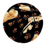 Labrador Retriever Puppy Pattern Print Basketball