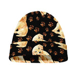 Labrador Retriever Puppy Pattern Print Beanie