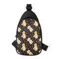 Labrador Retriever Puppy Pattern Print Sling Bag