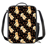 Labrador Retriever Puppy Pattern Print Crossbody Lunch Bag