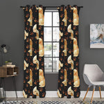 Labrador Retriever Puppy Pattern Print Curtain