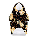 Labrador Retriever Puppy Pattern Print Dog Zip Up Hoodie
