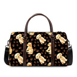 Labrador Retriever Puppy Pattern Print Duffle Bag