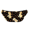 Labrador Retriever Puppy Pattern Print Fanny Pack