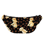 Labrador Retriever Puppy Pattern Print Fanny Pack