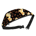 Labrador Retriever Puppy Pattern Print Fanny Pack