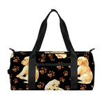Labrador Retriever Puppy Pattern Print Gym Bag