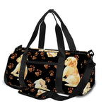 Labrador Retriever Puppy Pattern Print Gym Bag