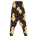 Labrador Retriever Puppy Pattern Print Hammer Pants