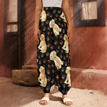 Labrador Retriever Puppy Pattern Print Harem Pants