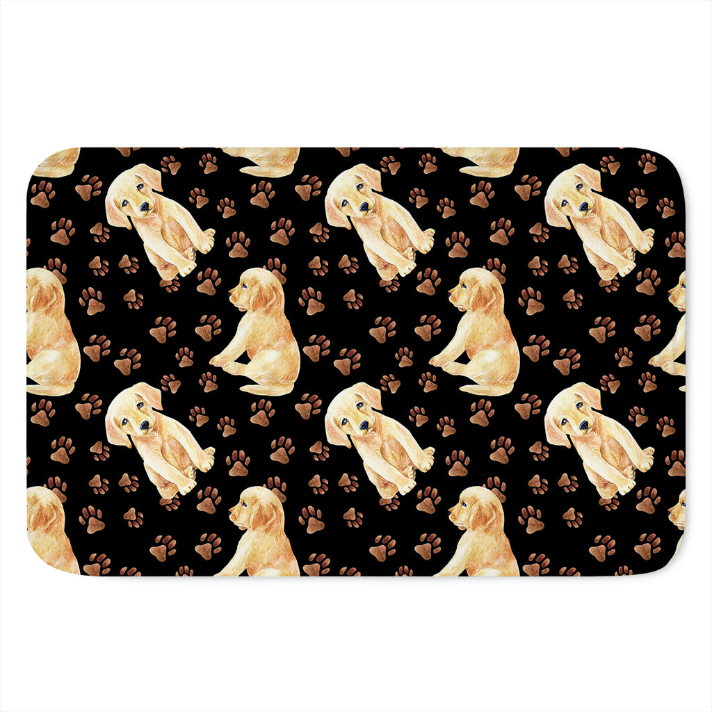 Labrador Retriever Puppy Pattern Print Indoor Door Mat