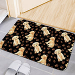 Labrador Retriever Puppy Pattern Print Indoor Door Mat