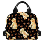Labrador Retriever Puppy Pattern Print Insulated Lunch Bag