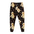 Labrador Retriever Puppy Pattern Print Jogger Pants