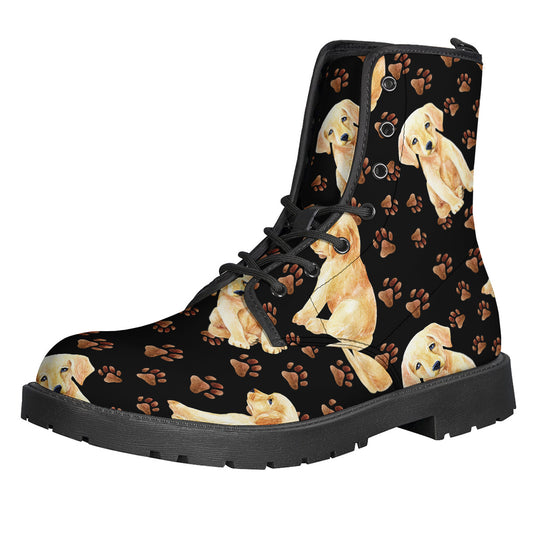 Labrador Retriever Puppy Pattern Print Backpack