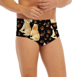Labrador Retriever Puppy Pattern Print Men's Briefs