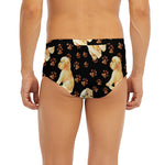 Labrador Retriever Puppy Pattern Print Men's Briefs