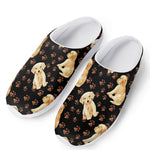 Labrador Retriever Puppy Pattern Print Mesh Casual Shoes