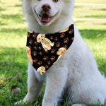 Labrador Retriever Puppy Pattern Print Over The Collar Dog Bandana