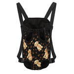 Labrador Retriever Puppy Pattern Print Pet Carrier Backpack
