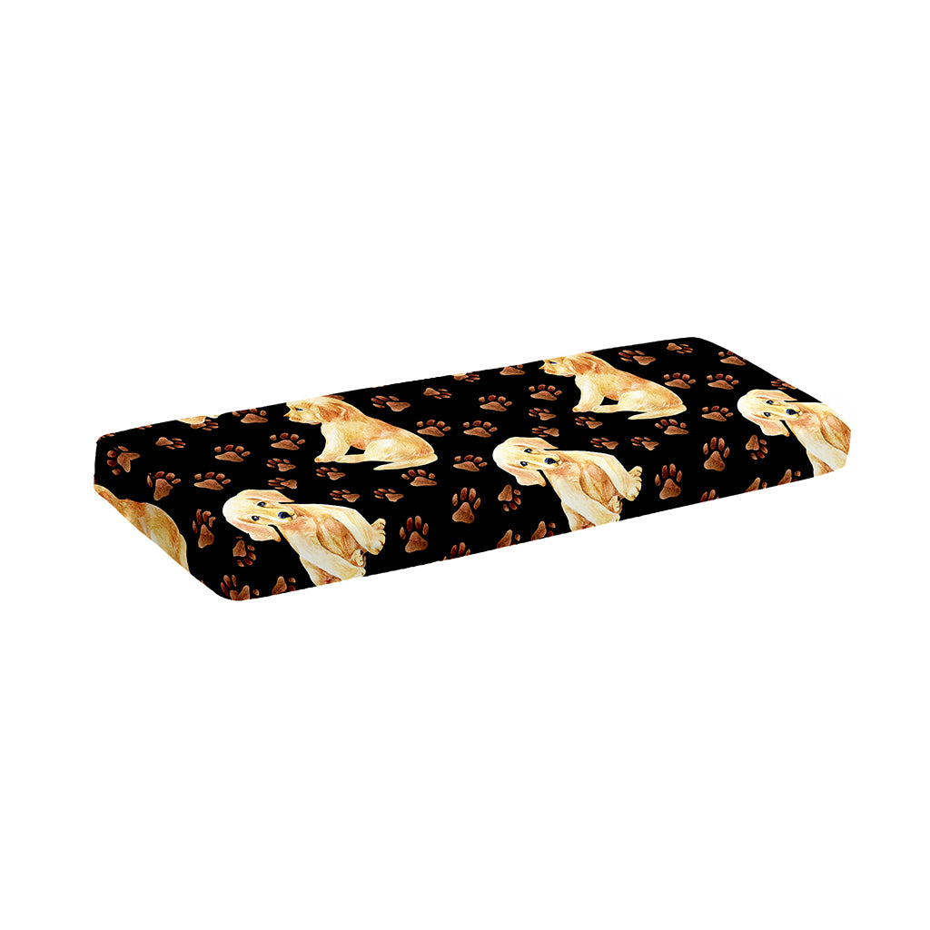 Labrador Retriever Puppy Pattern Print Piano Keyboard Cover