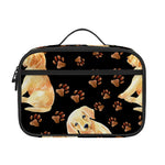 Labrador Retriever Puppy Pattern Print Portable Lunch Bag