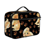 Labrador Retriever Puppy Pattern Print Portable Lunch Bag