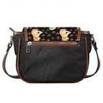 Labrador Retriever Puppy Pattern Print Saddle Bag