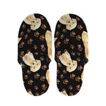Labrador Retriever Puppy Pattern Print Slippers