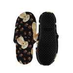 Labrador Retriever Puppy Pattern Print Slippers