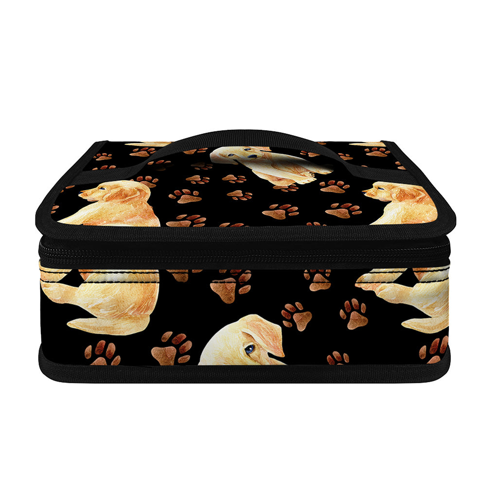 Labrador Retriever Puppy Pattern Print Small Lunch Bag