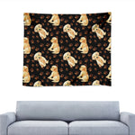Labrador Retriever Puppy Pattern Print Tapestry