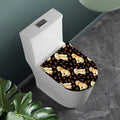 Labrador Retriever Puppy Pattern Print Toilet Lid Cover