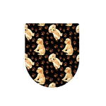 Labrador Retriever Puppy Pattern Print Toilet Lid Cover