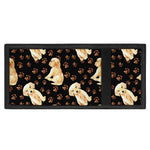 Labrador Retriever Puppy Pattern Print Trifold Wallet