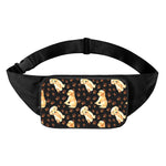 Labrador Retriever Puppy Pattern Print Waist Bag