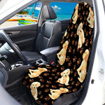 Labrador Retriever Puppy Pattern Print Waterproof Car Seat Cover