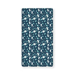 Lacrosse Equipment Pattern Print Baby Crib Sheet