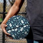 Lacrosse Equipment Pattern Print Basketball