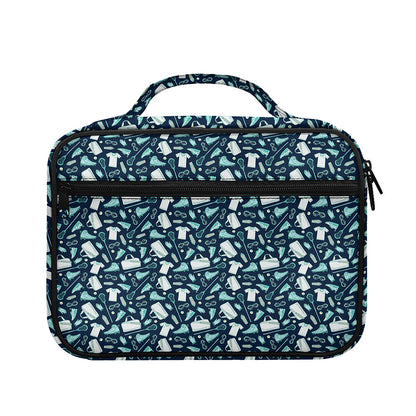 Lacrosse Equipment Pattern Print Briefcase Bible Bag