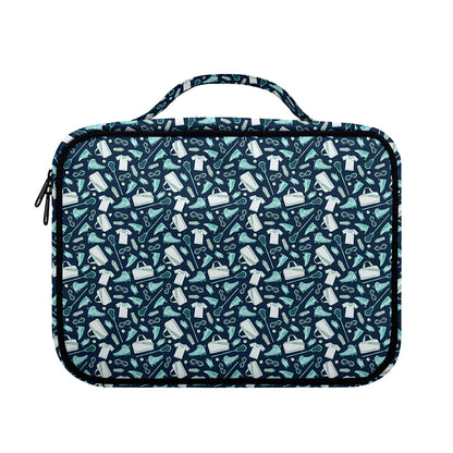 Lacrosse Equipment Pattern Print Briefcase Bible Bag
