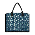 Lacrosse Equipment Pattern Print Canvas Tote Bag