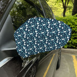 Lacrosse Equipment Pattern Print Car Side Mirror Covers
