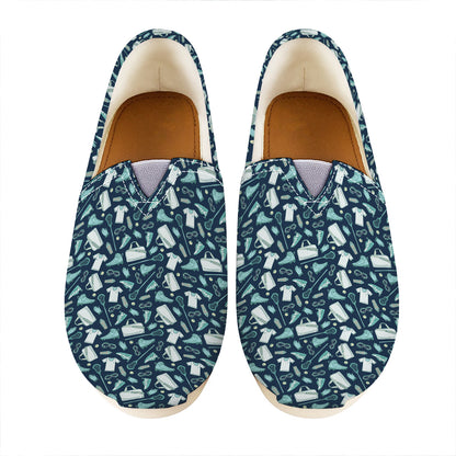Lacrosse Equipment Pattern Print Casual Shoes