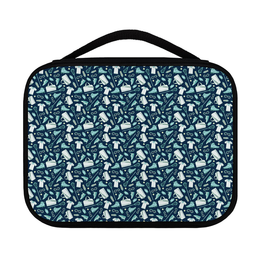 Lacrosse Equipment Pattern Print Classic Bible Case